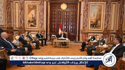 رئيس مجلس الشيوخ يستقبل نقيب الإعلاميين ووفد النقابة