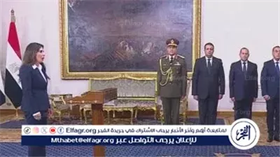راندة المنشاوي تؤدي اليمين الدستورية وزيرًا للإسكان أمام الرئيس السيسي