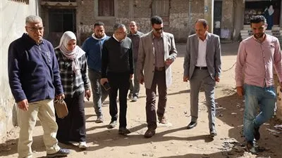 فودة يراجع استعدادات تسليم وصلات الصرف الصحي بقرى شبين القناطر