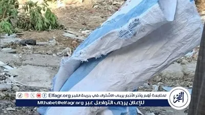 العثور على 5 أجنة داخل جوال بمنطقة كدوان في المنيا