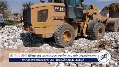 إزالة 45 حالة تعدي فى أسيوط 