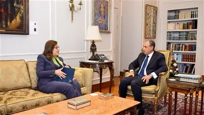 وزير الخارجية يلتقي مستشارة رئيس الجمهورية للشئون الاقتصادية ومستشار الجامعة الأمريكية بالقاهرة