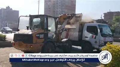 حملة مشتركة بين مركزي طنطا وقطور لتطوير الطريق الزراعي وتحسين المظهر الحضاري