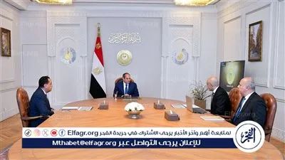 عاجل| السيسي يجتمع مع رئيس الحكومة ووزير التعليم