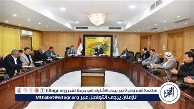 محافظ الفيوم يوجه بتحديد مستهدفات يومية وخطط واضحة لإزالة التعديات على أراضي أملاك الدولة