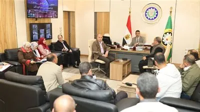 نائب محافظ الدقهلية يترأس اجتماعًا تنسيقيًا لتنفيذ أعمال إحلال وتجديد كابل كهرباء مرفق مياه الجمالية