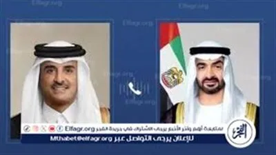 الرئيس الإماراتي وأمير قطر: الاعتداءات الإيرانية تصعيد خطير يهدد أمن المنطقة