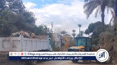 حملات للنظافة العامة ورفع الإشغالات وصيانة الإنارة بمراكز سنورس وأبشواى ويوسف الصديق