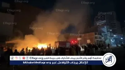 السيطرة علي حريق نشب في كافتيريا بالبحيرة