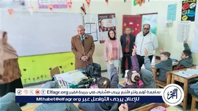 وكيل تعليم أسيوط: متابعات مستمرة للبرامج العلاجية للطلاب الضعاف بجميع المدارس 