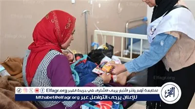 طلاب سوهاج الأهلية يواصلون رسم البسمة على وجوه الأطفال