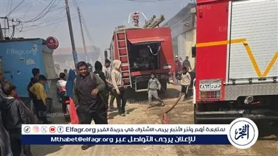 السيطرة على حريق بورشة أخشاب لتصنيع الموبيليا بالفيوم