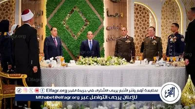 «الفجر» تنشر أبرز تصريحات السيسي خلال حفل إفطار الأكاديمية العسكرية المصرية: بناء الإنسان أولوية.. وتحذير من التلاعب بالأسعار وسط الأزمات الإقليمية