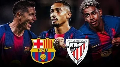 شاهد حالا دون تقطيع.. مباراة برشلونة وأتلتيك بلباو اليوم في الدوري الإسباني 2025-2026 لايف أونلاين بجودة عالية