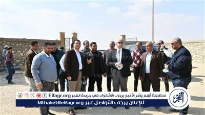 محافظ الفيوم يتفقد المدفن الصحي الآمن بكوم أوشيم