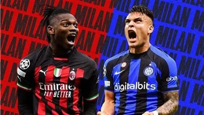 بث مباشر مجانًا والقنوات الناقلة لمباراة ميلان ضد الإنتر مباشر اليوم في الدوري الإيطالي وموعد المباراة والتشكيل المتوقع