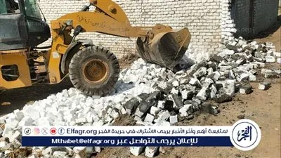 محافظ أسيوط: إزالة 37 حالة تعدي بعدد من المراكز والأحياء ورفع 500 طن مخلفات بمنفلوط 