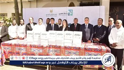 صو.. محافظ الأقصر يشهد إطلاق مبادرة «سكة خير» لتوزيع آلاف الوجبات على الأسر الأولى بالرعاية