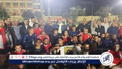 أحمد جبيلي يكرم حفظة القرآن ويحضر نهائي دورة كرة قدم لأبناء الواحات