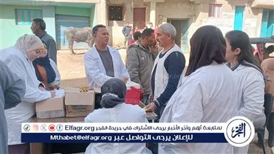 تحصين 17072 رأس ماشية ضد أمراض الحمى القلاعية والوادي المتصدع والثلاثة أيام بالفيوم 