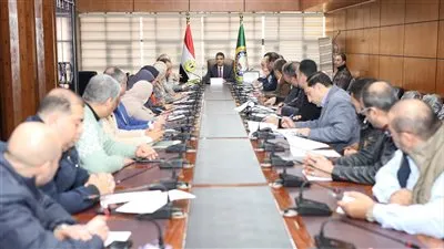 نائب محافظ الدقهلية يترأس اجتماع الأمانة الفنية لمجلس إدارة المنطقة الصناعية بجمصة 