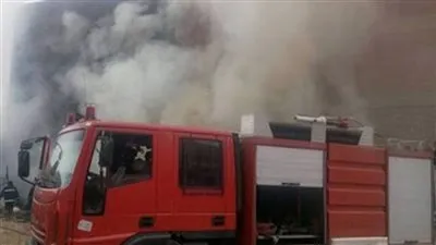 غير مرخص.. تفاصيل حريق هائل بمحل 