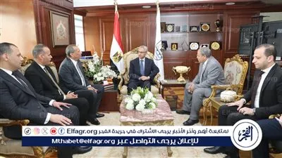 محافظ بني سويف يبحث تعزيز سبل التعاون المشترك مع نادي قضاة مجلس الدولة