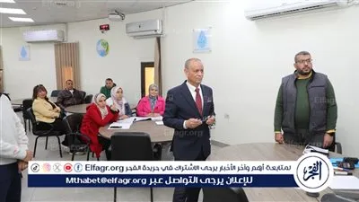 رئيس مياه أسيوط يتفقد مركز التدريب الإقليمي لمتابعة تنفيذ برنامج المسار الوظيفي للعاملين 