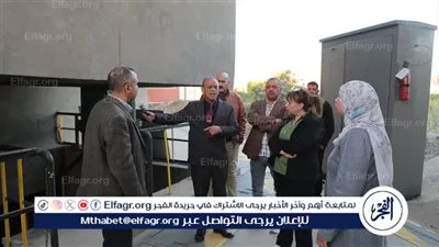 رئيس مياه أسيوط يتفقد سير العمل بمحطة مرشحة القوصية 