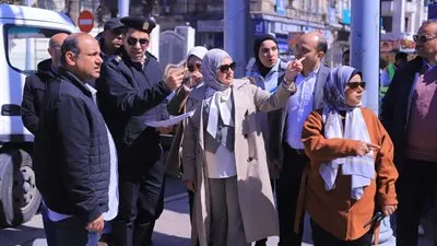 لمتابعة التطوير والحفاظ على الهوية البصرية.. نائب محافظ الإسكندرية تتفقد النبي دانيال ومحطة الرمل 