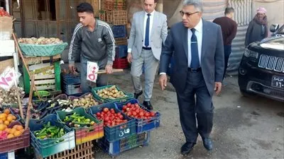 محافظ الدقهلية يتفقد شوارع غرب المنصورة لمتابعة رفع الإشغالات