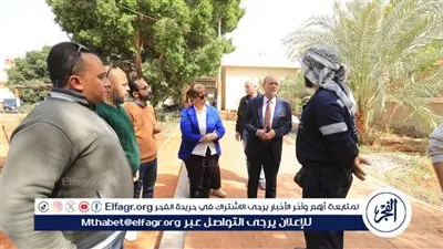تفاصيل زيارة رئيس مياه أسيوط لقطاع الوادي الجديد اليوم 
