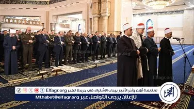 السيسي من صلاة عيد الفطر: تضحيات الشهداء صنعت استقرار مصر.. والإرهاب انتهى بفضل صمود الدولة