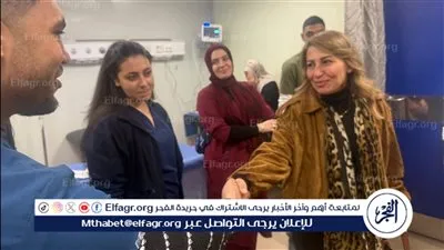  رشا رفاعي تتفقد مستشفى بدر الجامعي في ثاني أيام عيد الفطر المبارك 