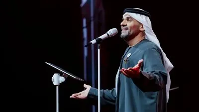 حسين الجسمي يبهج 