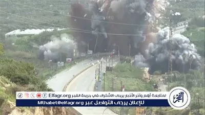 إسرائيل تدمر جسر القاسمية في جنوب لبنان بغارة جوية عنيفة