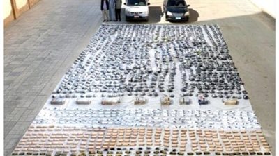 ضبط أكثر من 3 طن مواد مخدرة متنوعة بالسويس تقدر قيمتها المالية بـ 230 مليون جنيه