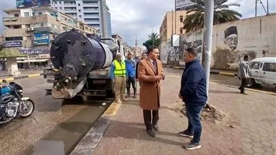 تحركات عاجلة بمحافظة القليوبية.. متابعة ميدانية لشفط مياه الأمطار ببنها ومنع التراكمات
