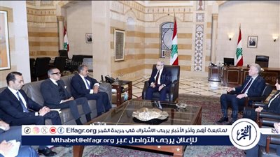 وزير الخارجية يجري مباحثات مع رئيس مجلس الوزراء اللبناني في بيروت 