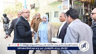 محافظ الفيوم يعاقب رئيس وحدة سنرو لضعف النظافة وتراكم الإشغالات