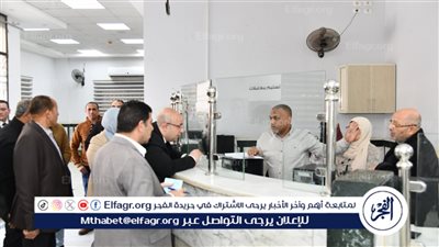 محافظ الفيوم يتابع سير العمل بالمركز التكنولوجي بأبشواي.. ويوجه بتيسير الإجراءات للمواطنين