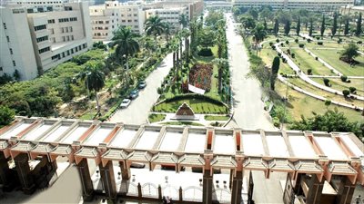 جامعة المنصورة: السيطرة على حريق محدود بمستشفى المنصورة الجامعي دون خسائر في الأرواح أو الممتلكات
