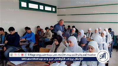  مدير تعليم الفيوم يتابع التقييمات الشهرية وانضباط الدراسة بمدارس سنورس