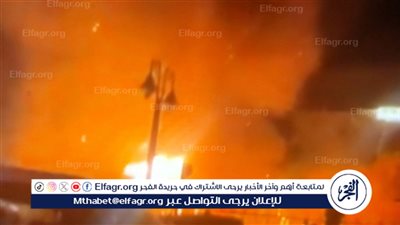 عاجل.. حريق هائل بجوار ديوان عام محافظة الغربية 