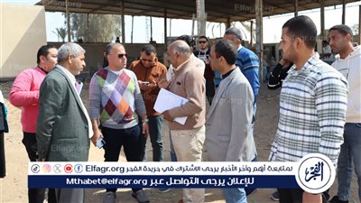رئيس مياه الفيوم يتفقد مراحل إنتاج مياه الشرب بمحطة العزب القديمة