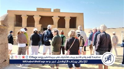 أفواج سياحية متعددة الجنسيات تزور المناطق الأثرية والسياحية بالمنيا
