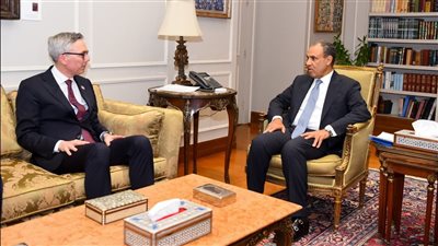 وزير الخارجية يستقبل الرئيس التنفيذي لشركة 