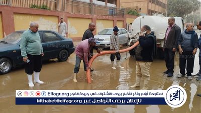  جهود مكثفة للوحدات المحلية في التعامل مع تداعيات الأمطار والتقلبات الجوية