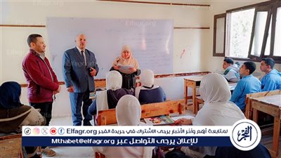 جولة ميدانية مفاجئة لوكيل تعليم الفيوم على مدارس فيديمين بسنورس