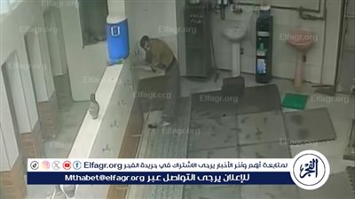 عاجل.. ضبط المتهم بسرقه حنفيات مسجد أثناء صلاة الفجر في المحلة الكبرى